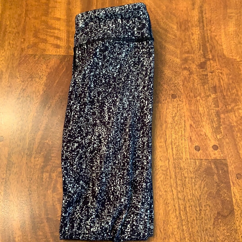 Ivivva Full Length Leggings Size 10 Black/White